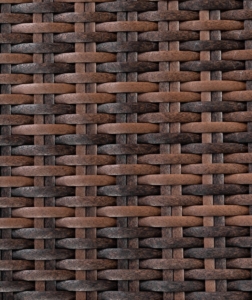 Hnedý ratanový panel Piscine Laghetto