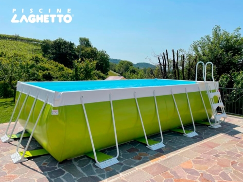 Piscine Laghetto Pop zelený nadzemný bazén