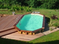 Drevený bazén Wood-line longhi