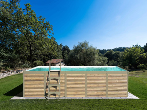 Celoročný nadzemný bazén Piscine Laghetto Antea